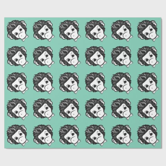 aap identica cadeaupapier (Vlak)