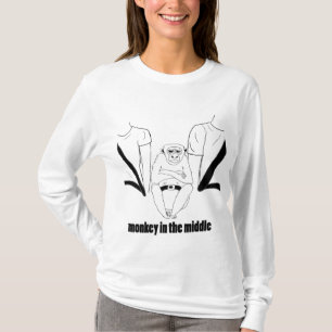 aap in het Midden-T-shirt T-shirt