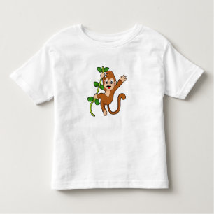 aap in het Oerwoud Kinder Shirts