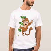 aap in het Oerwoud T-shirt (Voorkant)