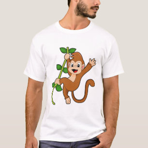 aap in het Oerwoud T-shirt
