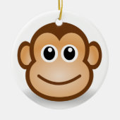 aap keramisch ornament (Voorkant)