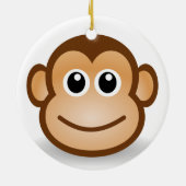 aap keramisch ornament (Achterkant)