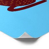 Aap Liefde Banaan Poster (Hoek)