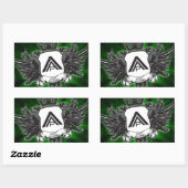 AAP-LOGO-STICKER RECHTHOEKIGE STICKER (Vel)