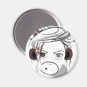 aap. magneet (Voorkant / Achterkant)