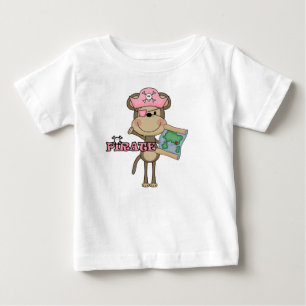 Aap Meisje Pirate Tshirts en geschenken
