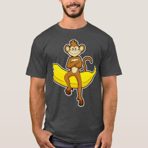 Aap met Banaan 4 T-shirt