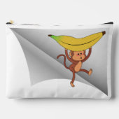 Aap met banaan onder de patch etui (Voorkant)