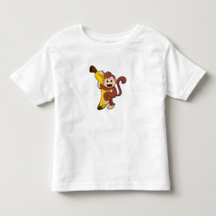 aap met bananen (1).PNG Kinder Shirts