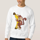 aap met bananen (1).PNG Trui (Voorkant)