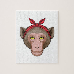 aap met Bandana Legpuzzel