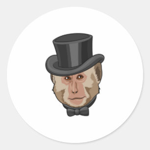 aap met Cylinder Ronde Sticker