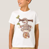 aap met een Football T-shirt (Voorkant)