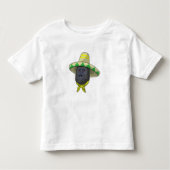 aap met riem pet kinder shirts (Voorkant)