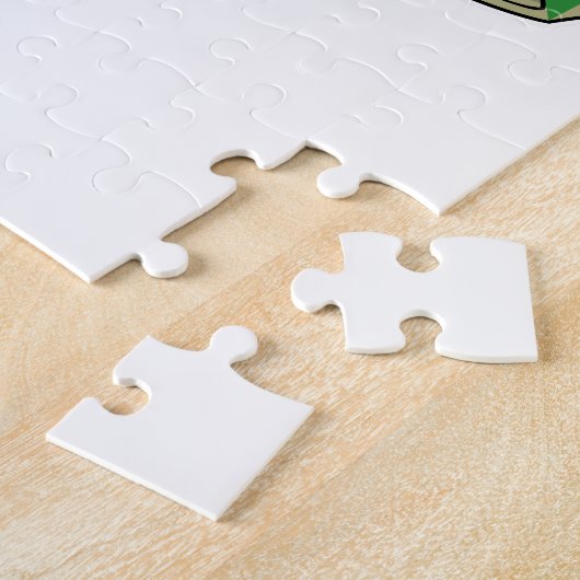 aap met riem pet legpuzzel (Zijkant)