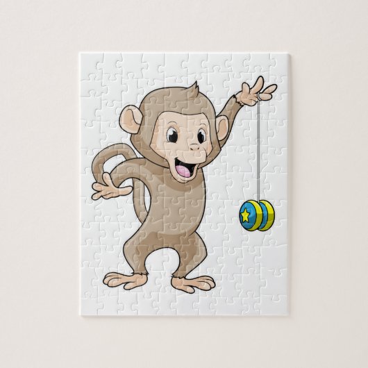 aap met Yo-yo Legpuzzel (Verticaal)