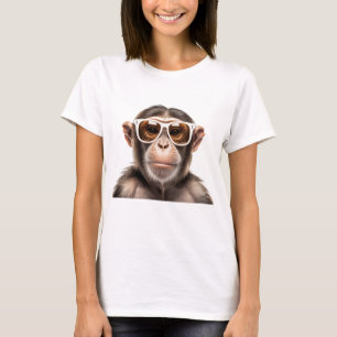 Aap met zonnebril t-shirt