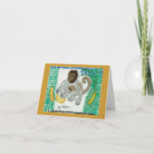 Aap Notecard Kaart (Voorkant)