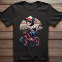 Aap op Fiets T-shirt