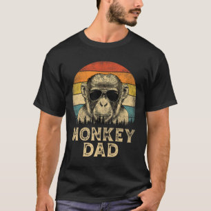 Aap Papa Aap Liefhebbers Papa Vaderdag T-shirt
