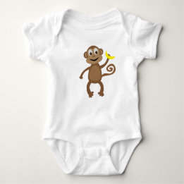 aap - regenwoud - Baby Romper