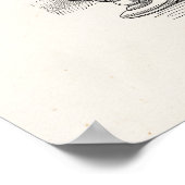 aap Roken pijp apen Dier Poster (Hoek)