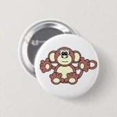 aap ronde button 5,7 cm (Voorkant /achterkant)