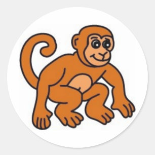Aap Ronde Sticker