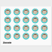 aap ronde sticker (Vel)