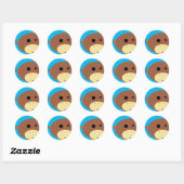 aap ronde sticker (Vel)