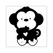 aap rubberstempel (Afrduk)