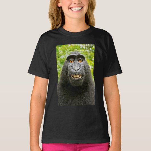 Aap Selfie T-shirt (Voorkant)
