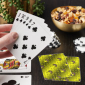 Aap van de aarde pokerkaarten (Insitu)