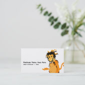 aap visitekaartje (Staand voorkant)