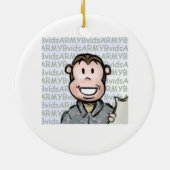 aap voor je boom keramisch ornament (Achterkant)