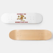 aap zie aap doo doo skateboard (Horizontaal)