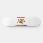 aap zie aap doo doo skateboard (Horizontaal)