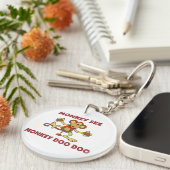 aap zie aap doo doo sleutelhanger (Voorkant Rechts)