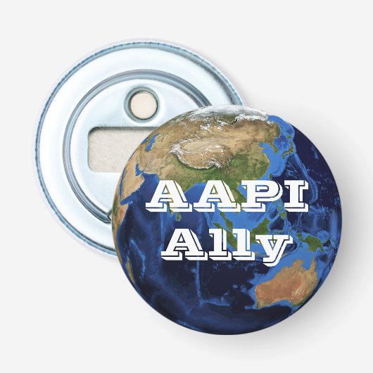 AAPI Ally Button Flesopener (Voorkant)