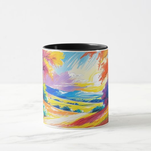 Aard en kleur mok (Midden)