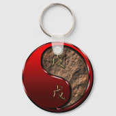 Aard Hond Sleutelhanger (Achterkant)