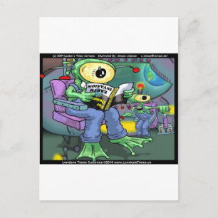 Aard Invasie 4 Dommerik Funny Gifts T-shirts & Mok Briefkaart