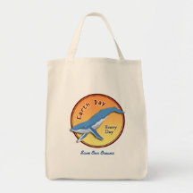 Aardachtdag — Grocery Canvas tas