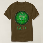 Aardalchemische elementen Metatron Witchcraft T-shirt (Design voorkant)