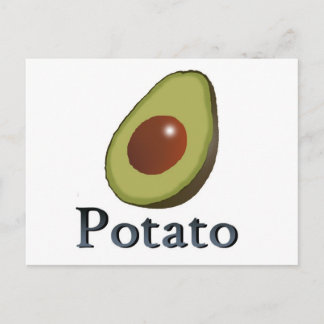 Aardappel Briefkaart