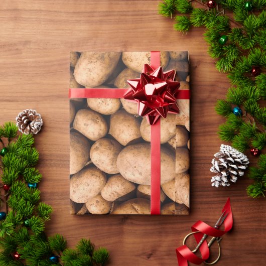 Aardappel Cadeaupapier (Feestdagen Geschenken)