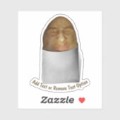 Aardappel Grimassen Sticker (Vel)