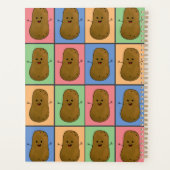 Aardappel in Pop Art stijl Planner (Achterkant)