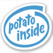 Aardappel Inside Sticker (Voorkant)